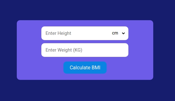 BMI Calculator